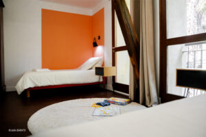 Gite familial Pau chambre