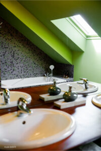 Gite de groupe salle de bain